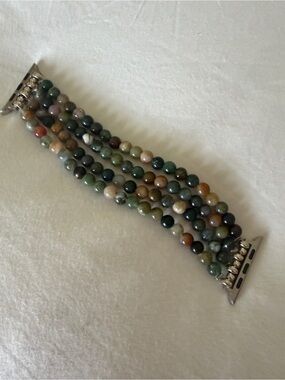 Cape Diablo Multicolor Natural Stone Beaded Watch Band